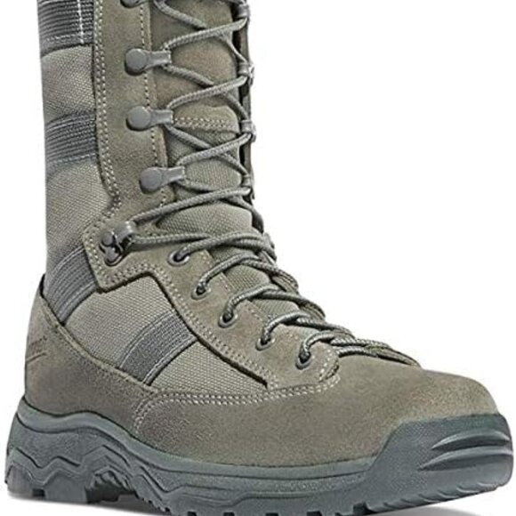 Danner Men's Gray Reckoning 8 53212 Leather Tactile Ankle Combat Boots Size 7 - Picture 1 of 7